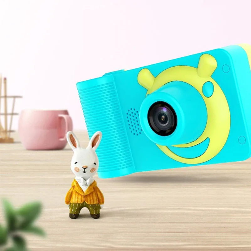 Креативная детская мини цифровая камера HD 200 W интеллектуальная 1080 P видеокамера музыкальное звучание Purikura камера 128 MB/16G/32G ram