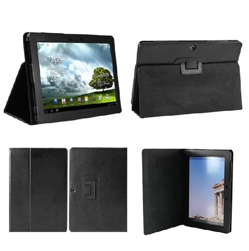 

New 2-Folder Luxury Magnetic Folio Stand Leather Case Protective Cover For ASUS MeMO Pad FHD 10 ME301T ME302C ME302KL K005 K00A