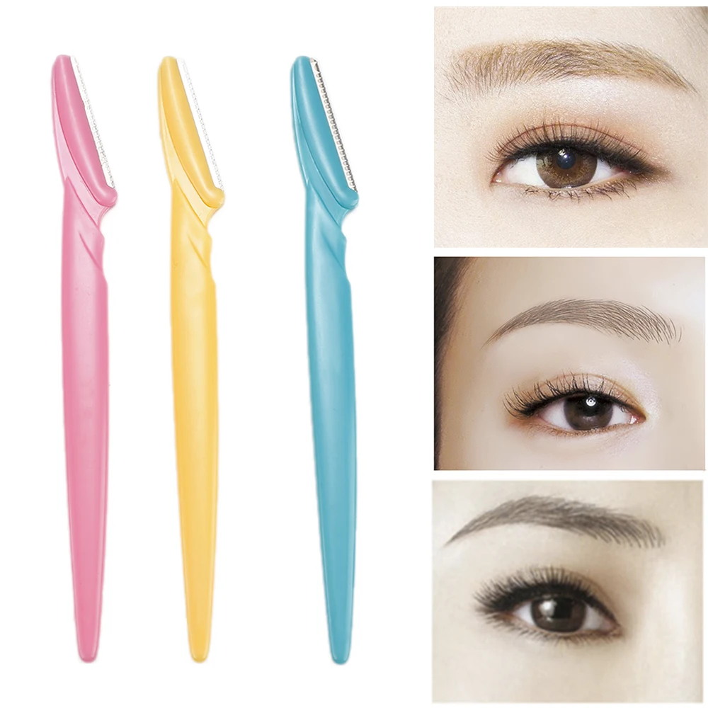 ELECOOL-3-Pcs-Lot-Eyebrow-Trimmer-Face-Eyebrow-Hair-Shaver-Remover-Blade-Razor-Epilator-Makeup-Beauty