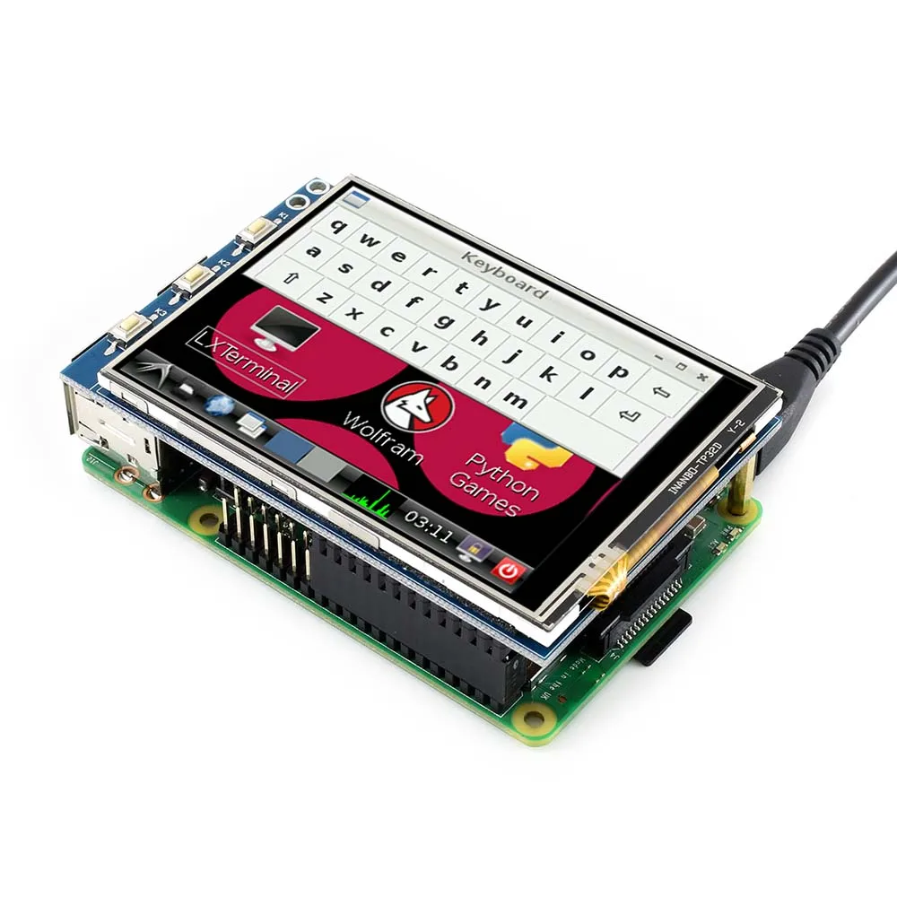 Waveshare 3 2 дюймовый TFT сенсорный экран LCD с контроллером XPT2046 320*240 пикселей для любого