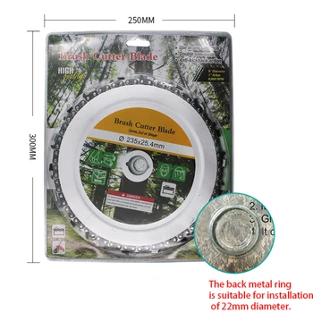 

9 Inch Chain Plate Angle Grinding Chain Disc Wheel Wood Carving Disc for Angle Grinder