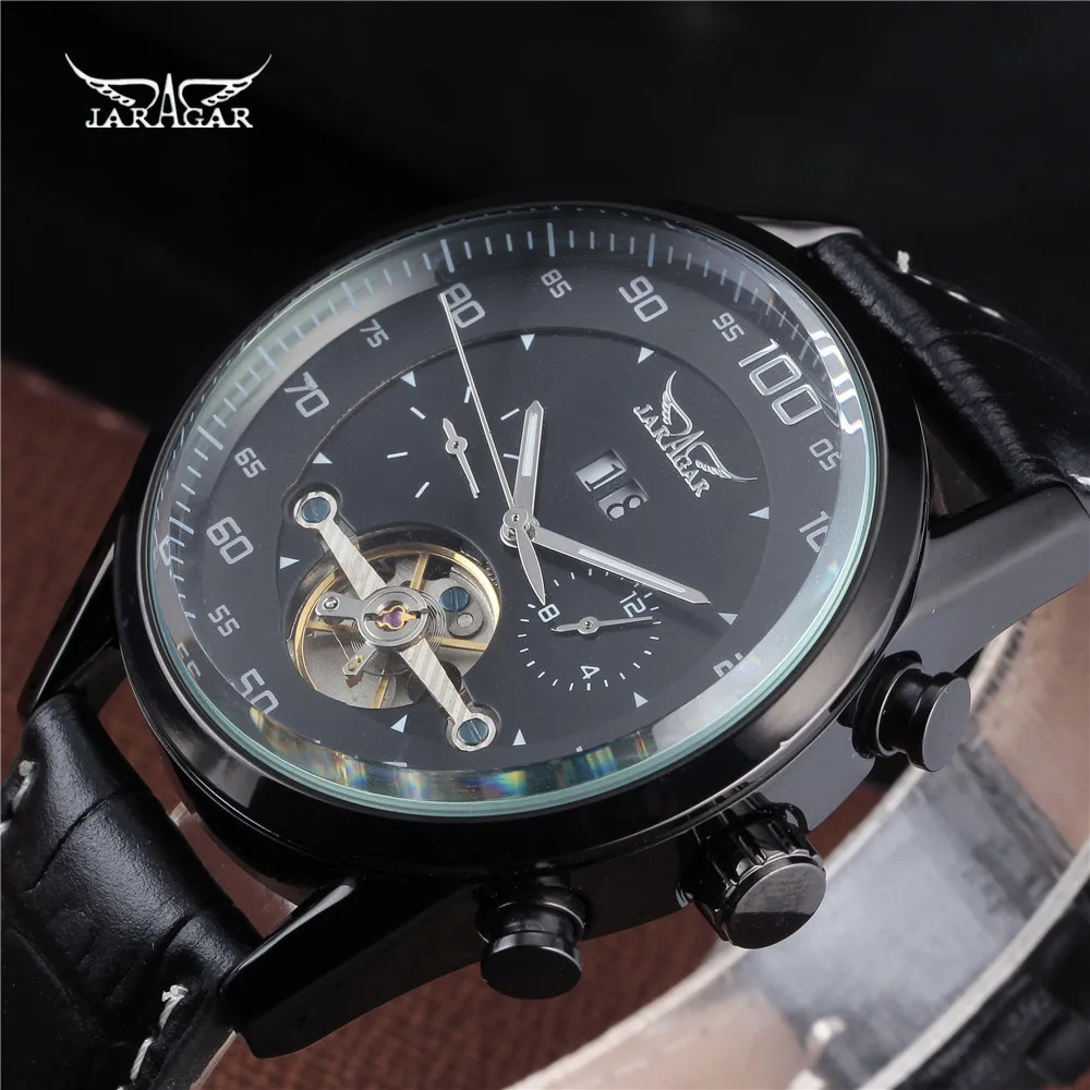 JARAGAR Fashion Brand Casual font b Man b font Male font b Clock b font Military