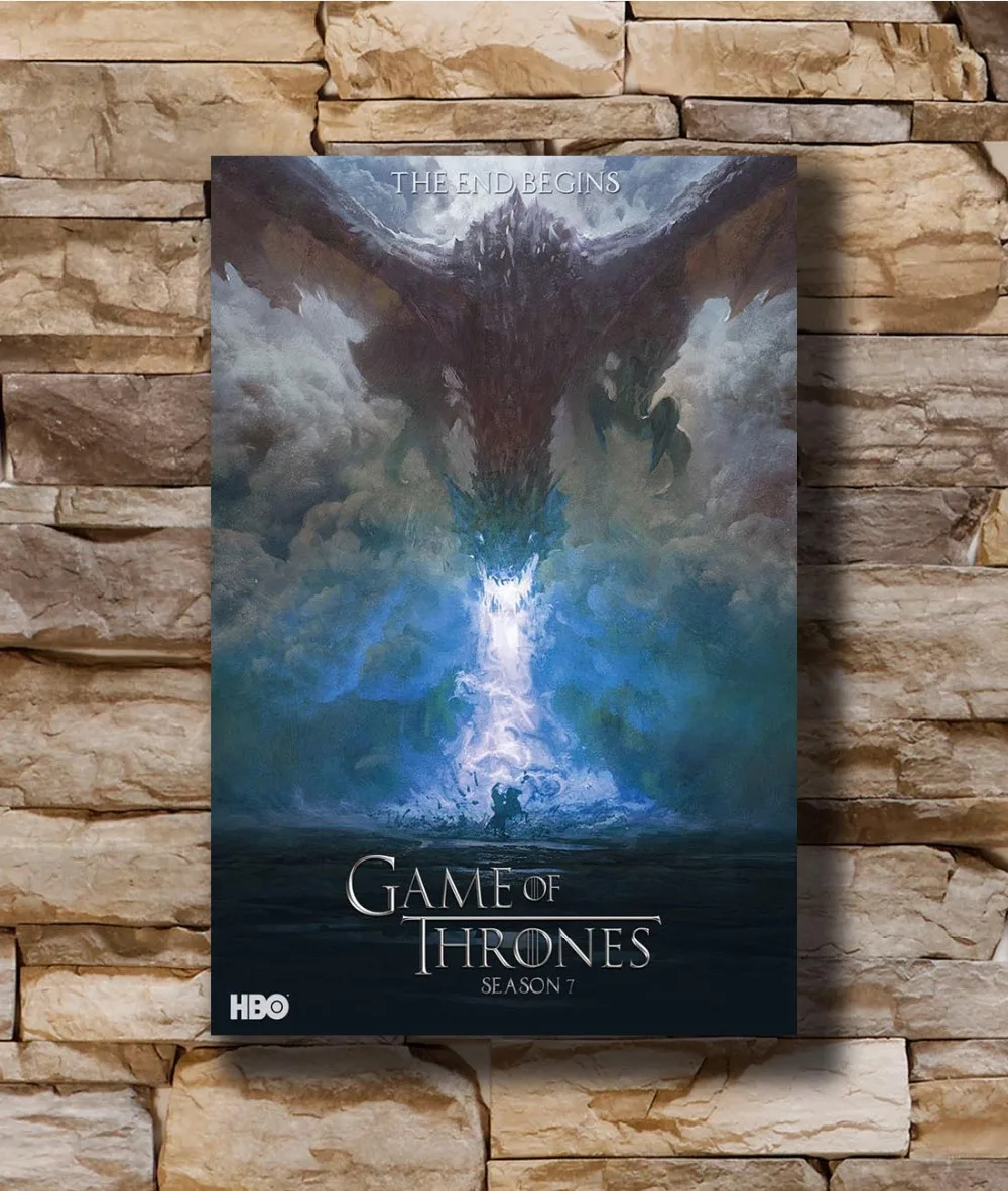Game Of Thrones Season 7 TV Show Canvas Posters Art Prints 8x12 24x36 Daenerys