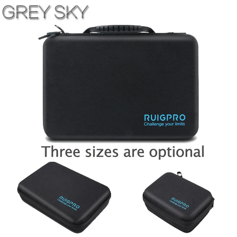 

Portable Carry Storage Bag Protective Case Box 3 Size Handbag For GoPro Hero 7 6 5 4 3 2 Xiaomi YI Sjcam Accessories Camera Bag
