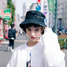 Складная рыболовная Кепка Рыбацкая уличная охотничья крутая унисекс железная кольцевая ковшовая шляпа летняя Осенняя модная однотонная Солнцезащитная шляпа zm-06