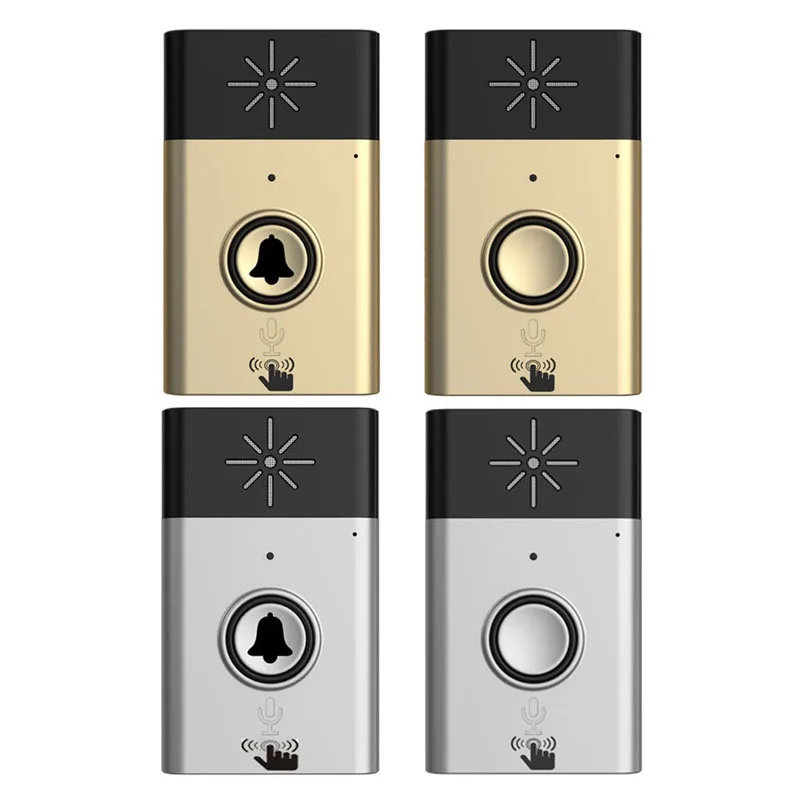 

2017 New 1 transmitter+1 receiver Wireless Doorbell With Voice Intercom 300M Distance Free Shiping NG4S