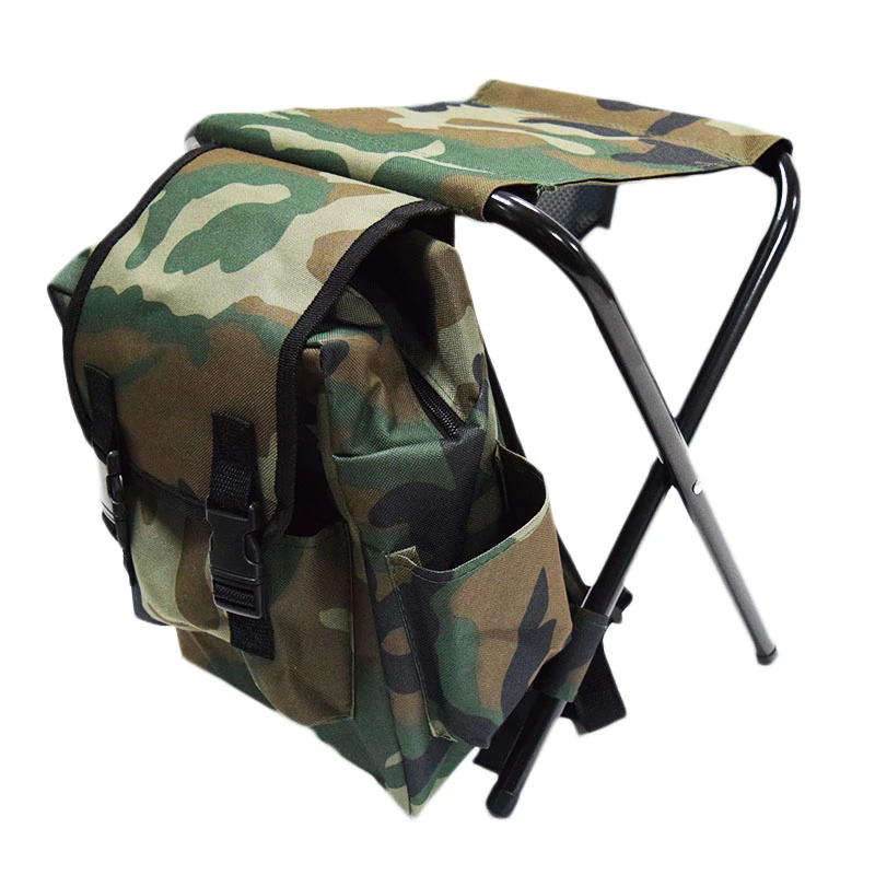 camo backpack chair