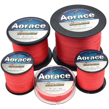 

Braid Line Red Braided Fishing Lines 4Strands 100M-1000Mpesca linha multifilamento 8Lb-90LB Super Strong Braid Line PE Line