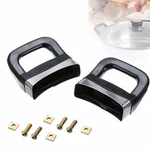 2Pcs Metal Pressure Pan Cooker Steamer Sauce Pot Replacement Short Side Handle For Home Tools
