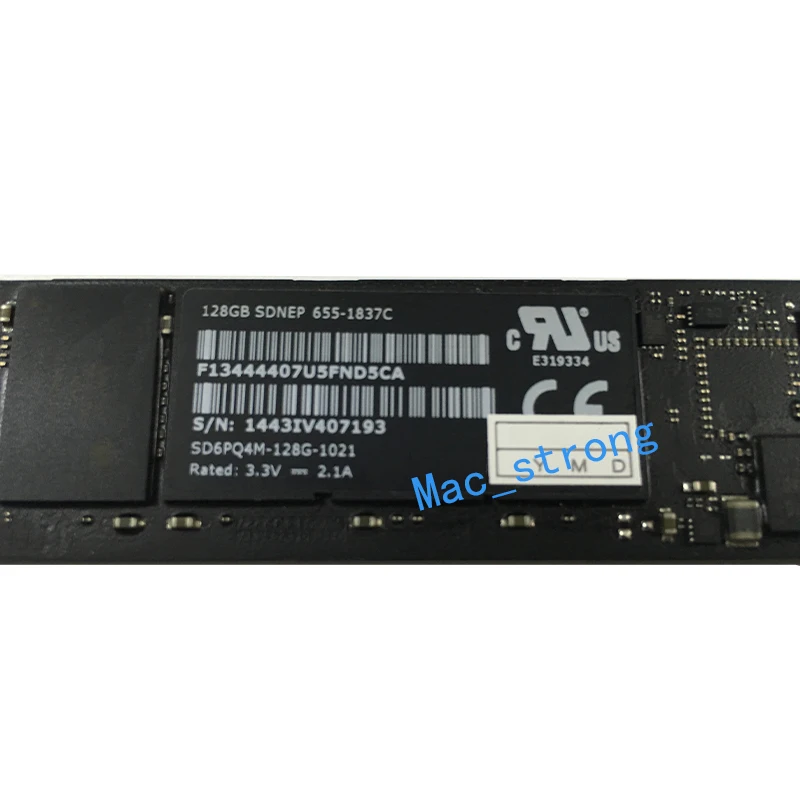 Оригинальный твердотельный накопитель 128 ГБ 256 512 SSD для Macbook Air Retina A1465 A1466 A1502 A1398 2013