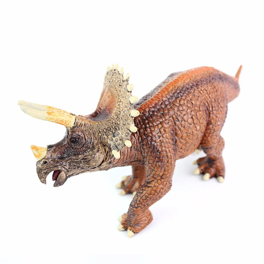 Wiben Jurassic Triceratops игрушки динозавра экшн и фигурки животных Коллекция высокого