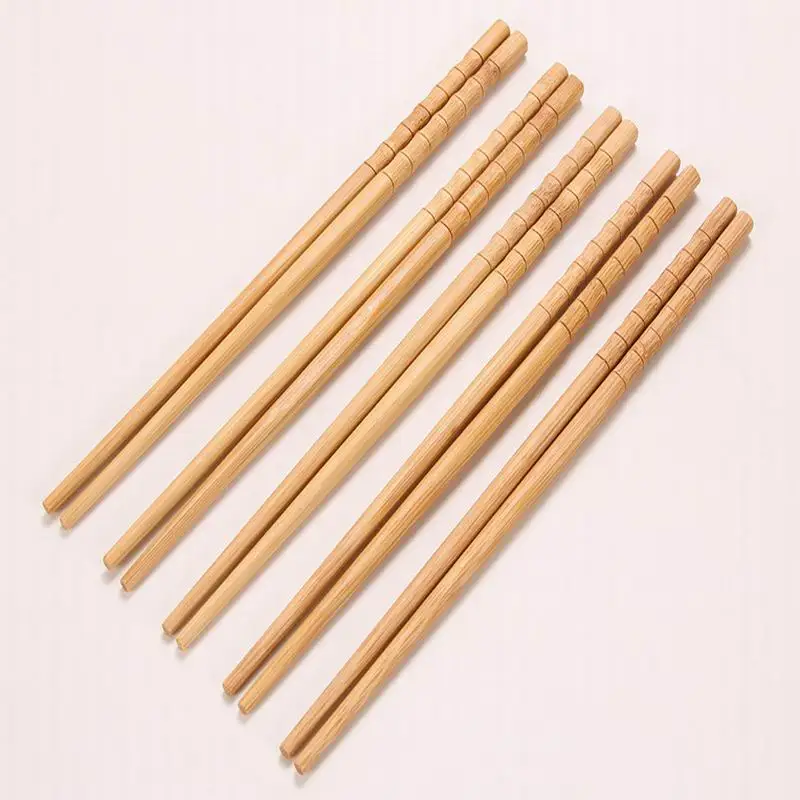 DUNFA ,200Pairs Natural bamboo Chopsticks 24cm Chinese chopsticks