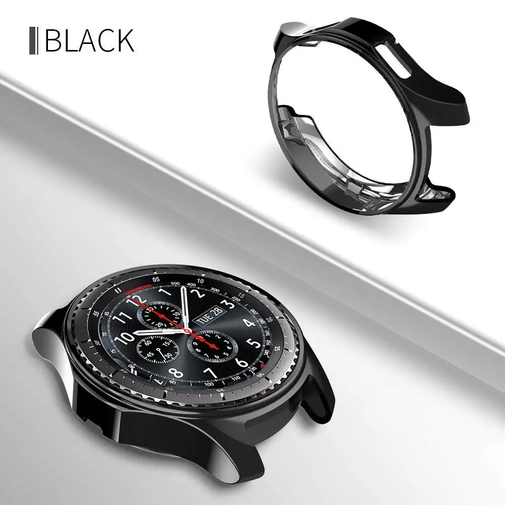 Для samsung Galaxy Watch 46 мм 42 мм ТПУ тонкий защитный чехол для смарт-часов для samsung gear S3 Frontier защитный чехол