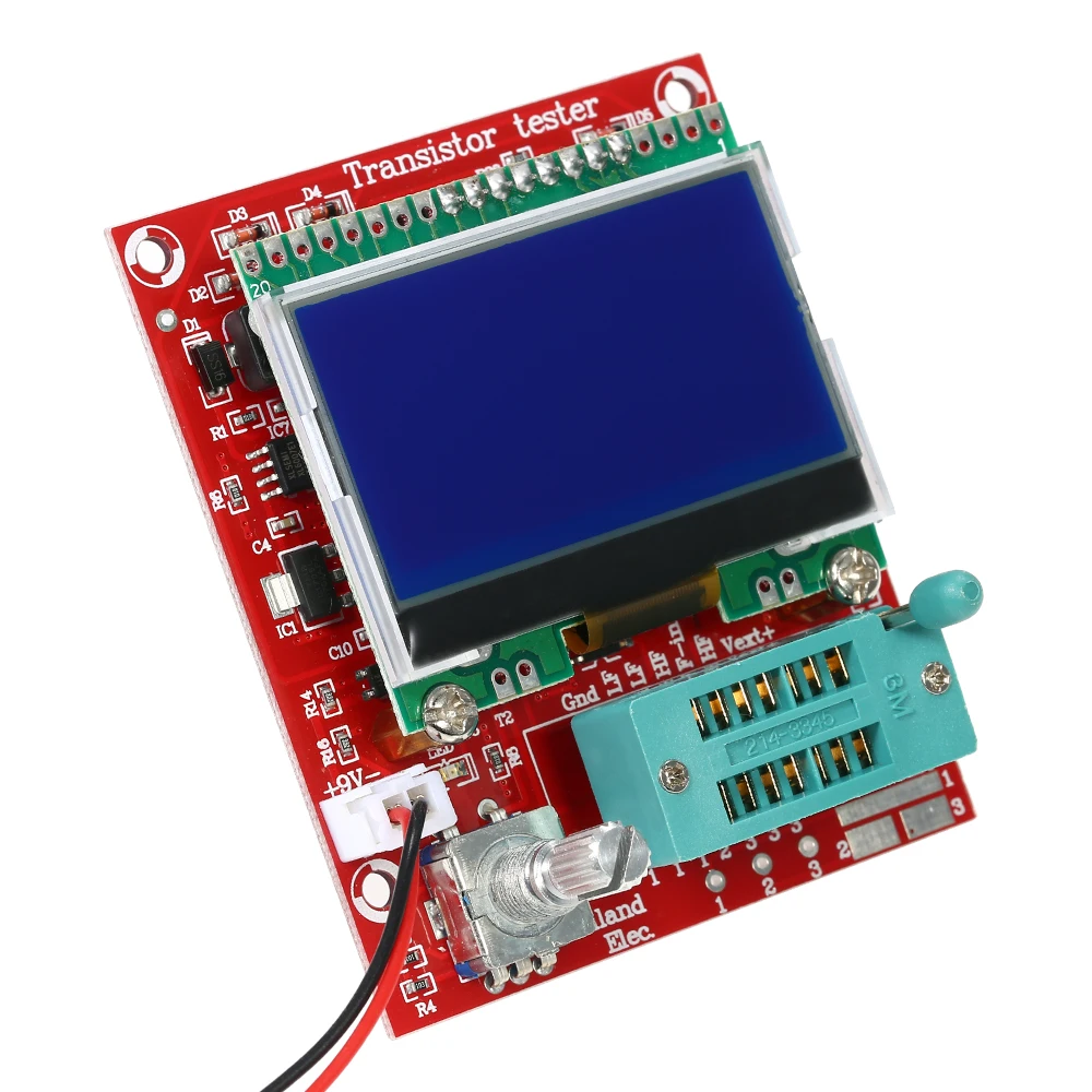 

M644 Multifunctional Transistor Tester Signal Generator LCR Resistance Inductance Diode Capacitance ESR Frequency Meter Wave