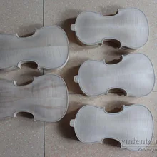 5 шт. 4/4 незавершенная скрипка Пламя клен 4/4 Высокое качество