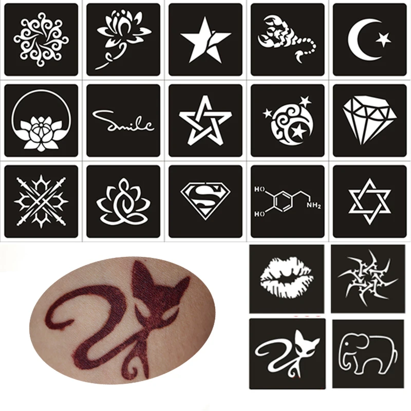 50pcs small glitter tattoo stencil woman female kids cute drawing templatescat flower letter airbrush henna tattoo stencils - Kids Drawing Stencils 50pcs small glitter tattoo stencil woman female kids cute drawing templatescat flower letter airbrush henna tattoo stencils - Kids Drawing Stencils