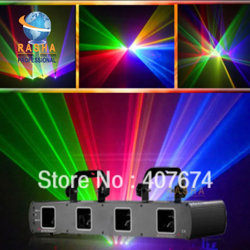 

600MW Four Tunnels RGBY Scan Laser Light,Laser Projector,Laser Show System For Stage Light