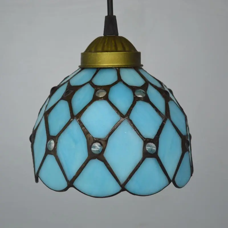 Подвесной светильник Tiffany E27 110 240 В в стиле морского бассейна средиземноморском