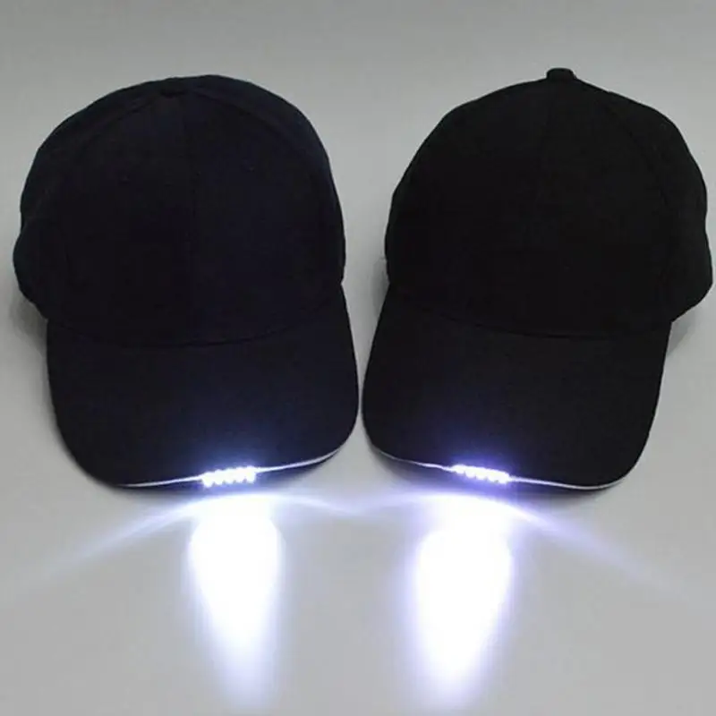 1Pcs LED Light Caps with Battery Glow in Dark Light Up Hats Caps Luminous Holiday Hat Unisex for Fishing Cycling Camping Caving 1Pcs LED Light Caps with Battery Glow in Dark Light Up Hats Caps Luminous Holiday Hat Unisex for Fishing Cycling Camping Caving