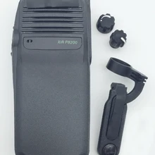 Корпус Чехол передняя часть корпуса W/звуковой сигнал гибкий кабель+ ручка+ Пылезащитный чехол для Motorola XiR P8200 P8208 DGP4150 XPR6300 радио аксессуары