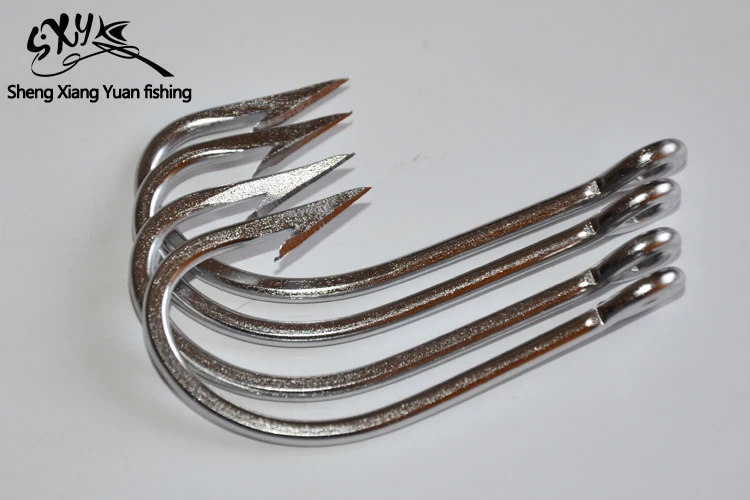 sea fishing hook Ocean boat fishing hook barbed hook Sea demon hook 6/0