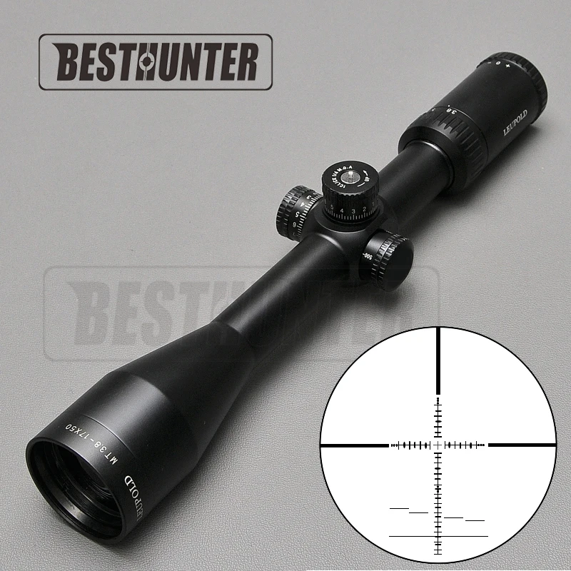 

LEUPOLD MT 3.8-17X50 SF FFP Tactical Scopes Side Parallax Focus Riflescope Sniper Hunting Scopes For Airsoft Air Guns
