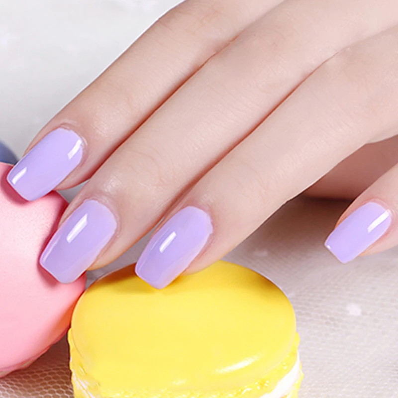 Yayoge 1 шт. 10 мл 12 macaron Цвета гель лак для ногтей Смола сушки УФ soak off светодиодные