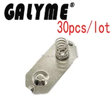 30 шт./партия, Новое поступление для GameboyGB, классические GBO DMG клеммы для батарей, пружины, основа под батарейки, держатель, цветной карман для мальчиков