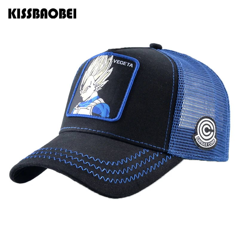 

Dragon Embroidery Baseball Cap Men Summer Hip Hop Trucker Hat Women Breathable Mesh Sun Caps Snapback Men Cartoon Dad Hats Bone