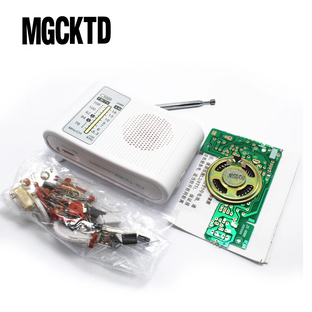 5PCS AM / FM Stereo AM Radio Kit/DIY CF210SP Produksi Elektronik Suite