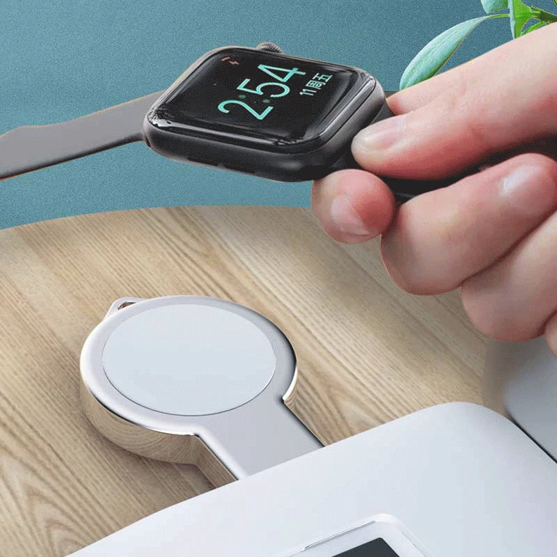 USB Портативный Беспроводной Зарядное устройство для наручных часов Apple Watch 4/3/2/1