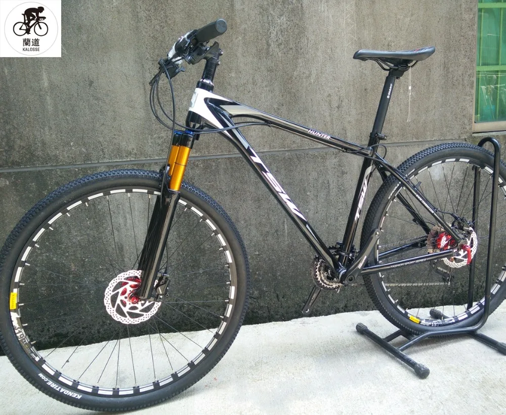 Sale Kalosse Air front fork  tyre dirt bike   29er  mountain bike   29*19 inch 24/27/30speed  19inch mountain bicycle 8