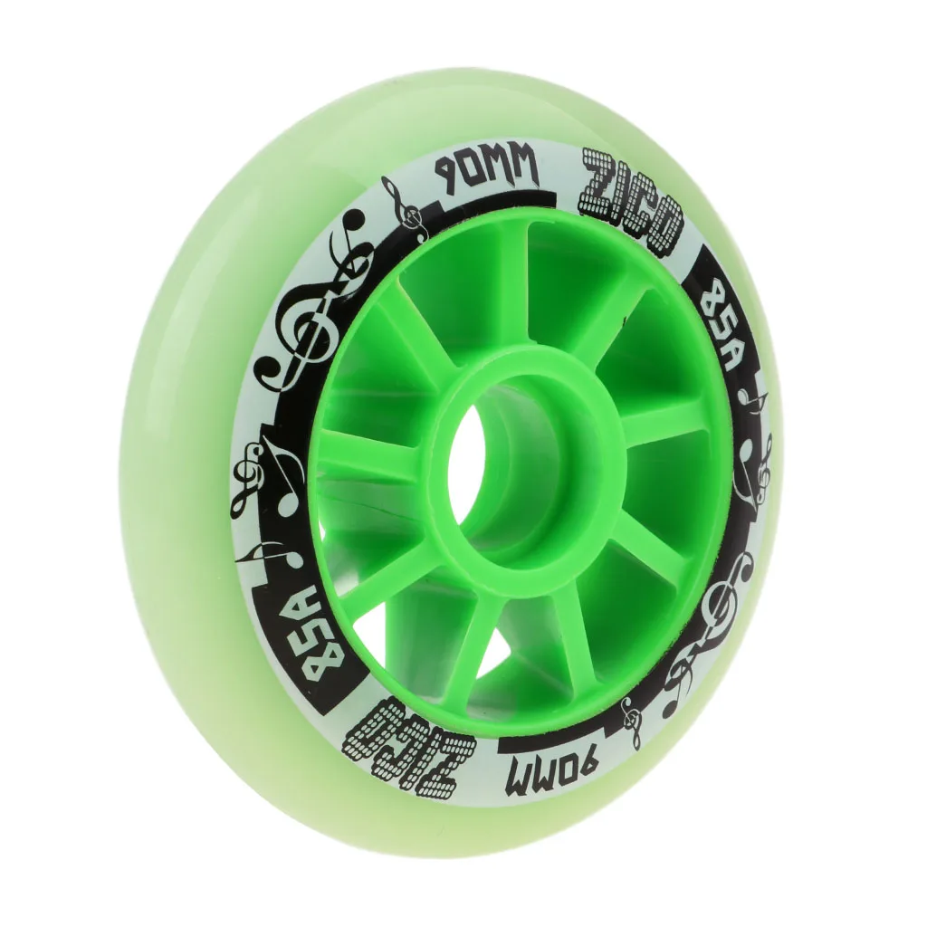 

4 Colors High Quality PU Roller Inline Skates Racing Wheel Replacement Speed Wheels Roller Skates Accessories