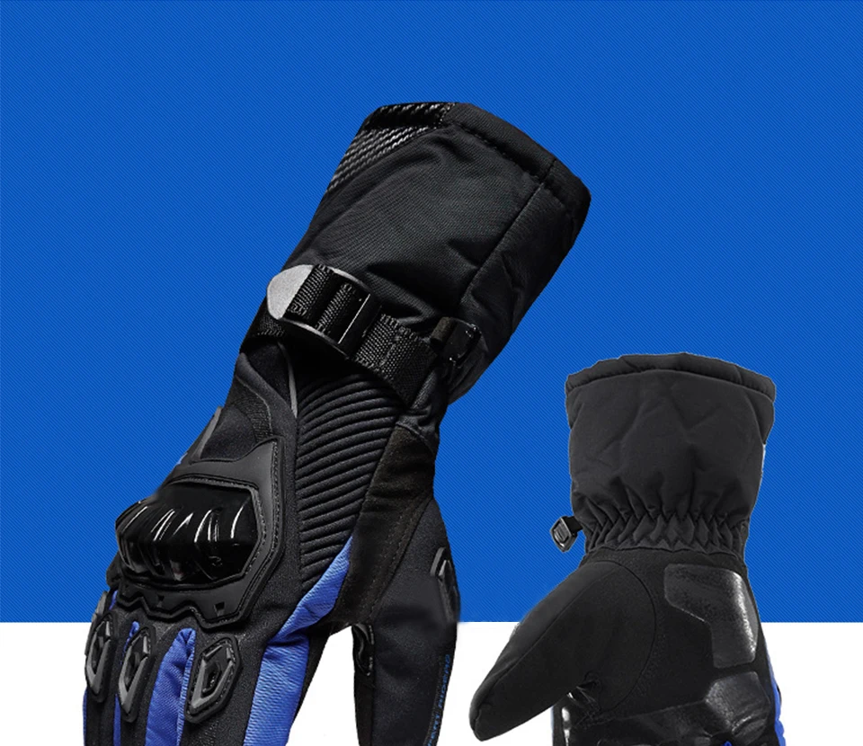 Foxcncar motorcycle gloves 100% Waterproof windproof Winter warm Guantes Moto Luvas Touch Screen Motosiklet Eldiveni Protective (30)