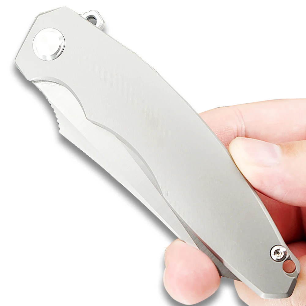 TwoSun D2 лезвие складной нож карманный нож тактические ножи охотничий кемпинг открытый инструмент EDC шариковые подшипники Титан Зенит TS27