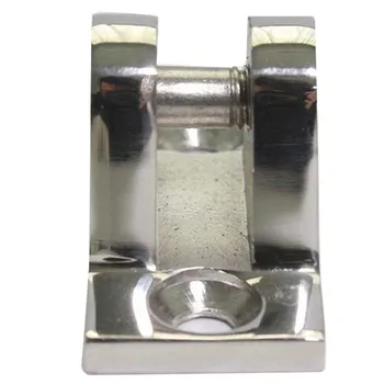 

316 stainless steel Screw Top Fitting 55*26mm*1 Bimini Marine Boat Yacht 90 Degree Inch Hinge Big Heavy Duty Deck