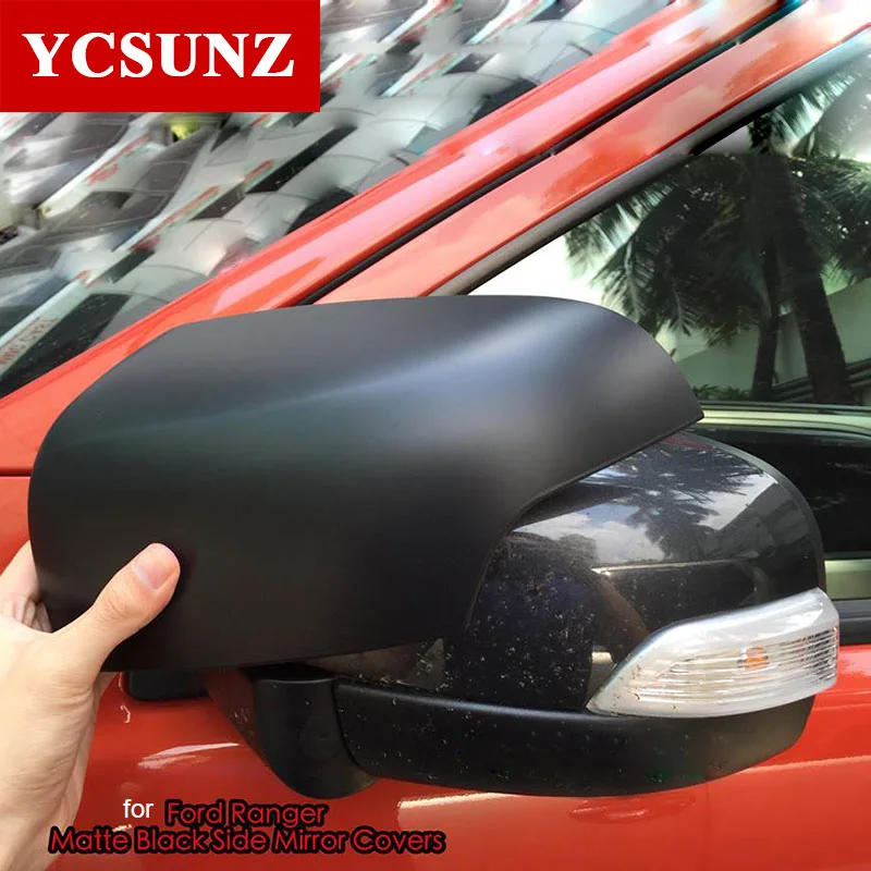 Us 3048 35 Offfür Ford Ranger T6 Zubehör Abs Schwarz Spiegel Abdeckungen Geeignet Ford Ranger Wildtrak T6 2012 2013 2014 2015 Teile Neue Ranger