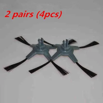 

2 pairs (4pcs) Vacuum cleaner parts Side brush for Proscenic 902/902S/NONO/SMART