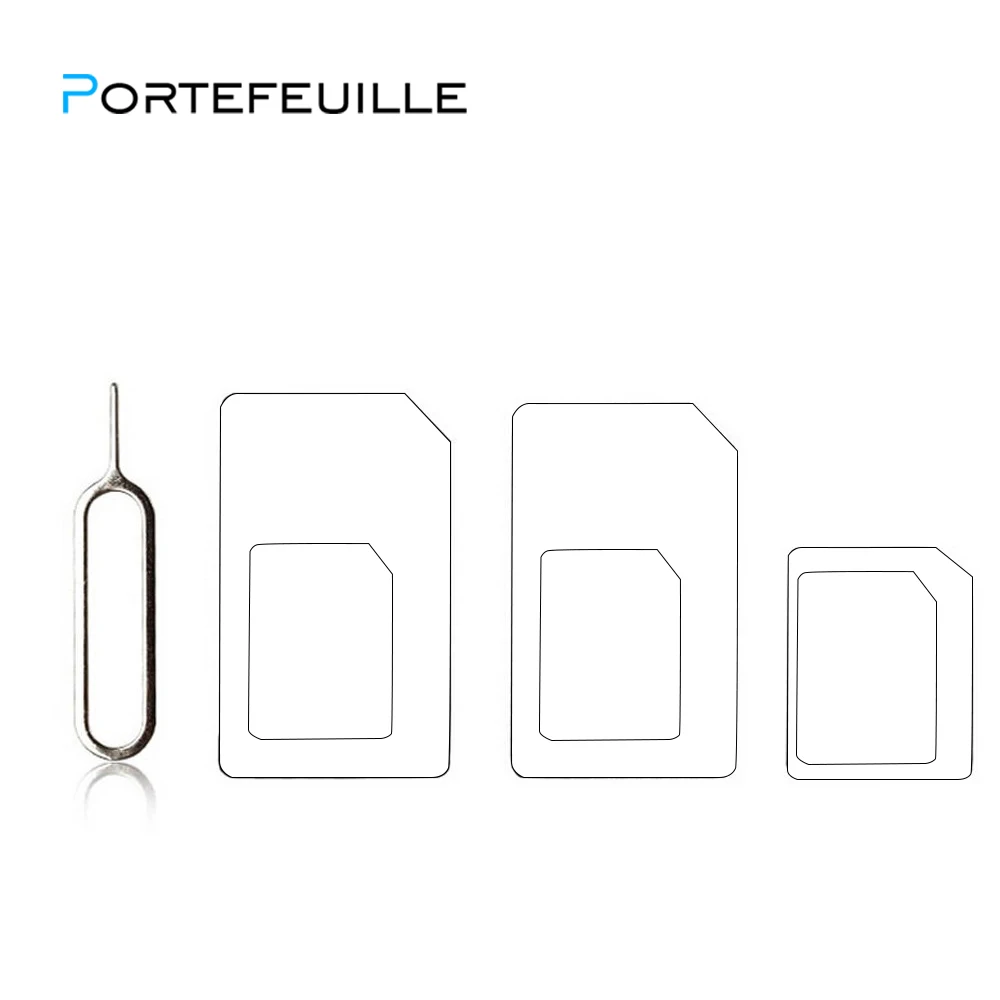 

PORTEFEUILLE sim card holder for samsung sim card adapter for all mobile phones for xiaomi sim card adapter for iphone connector