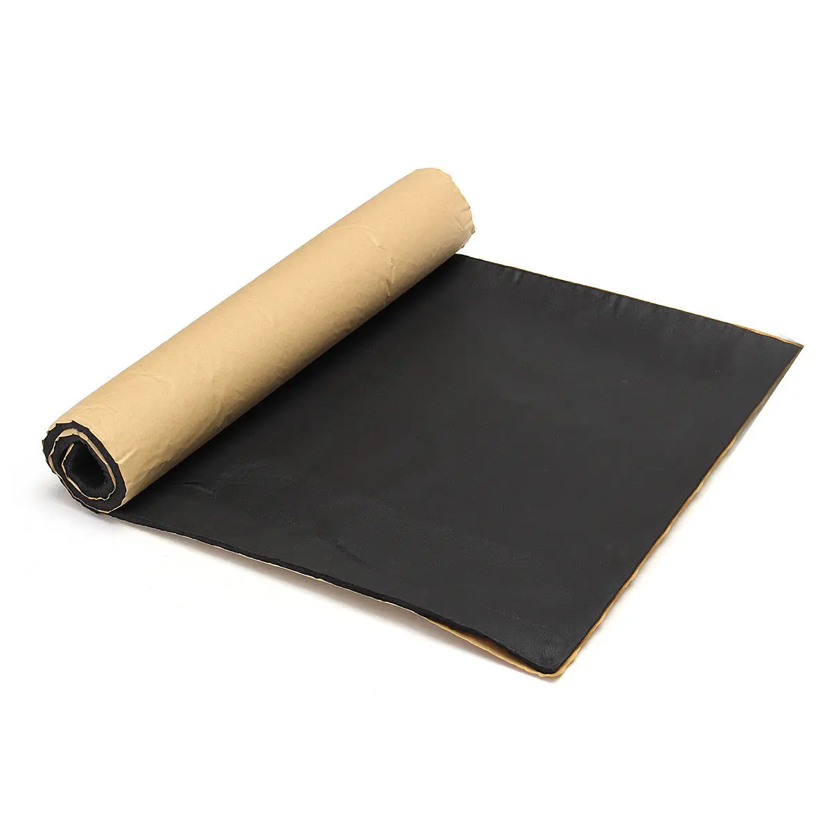 

1x0.5m 10mm Thickness Auto Roof Heat Shield Insulation Car Sound Noise Deadener Sheet For Bonnet(Hood) Fender Pillar Firewall