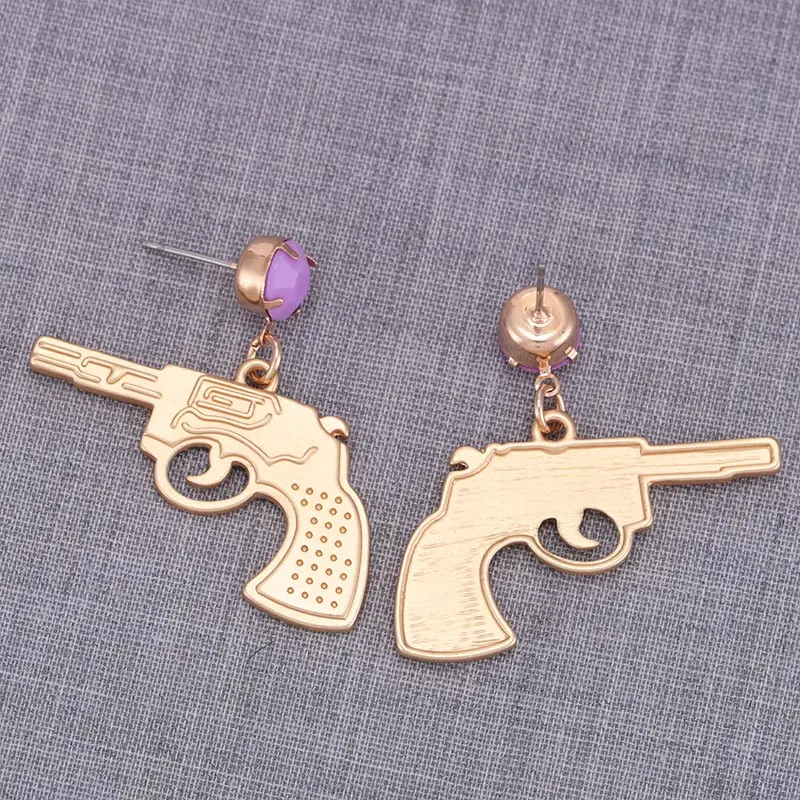 Gun drop Earring for woman pendient aretes  (4)