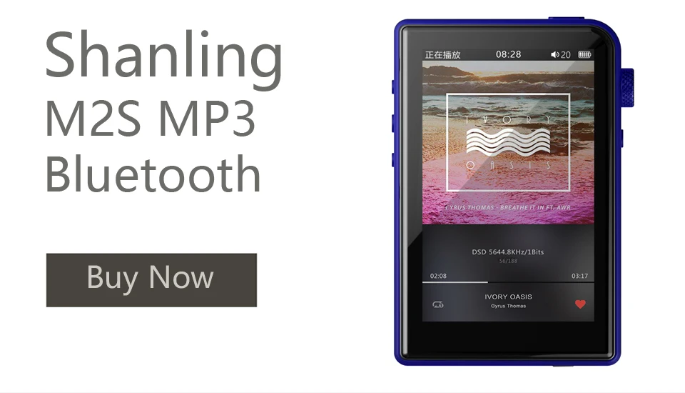 Shanling M0 Bluetooth MP3 плеер сенсорный экран музыкальный плеер Поддержка USB Aduio Micro TF карта мини Спорт без потерь