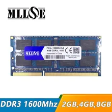 MLLSE ddr3 ram 4 Гб 2 Гб 8 Гб 16 Гб 1600 МГц 1600 PC3-12800 ноутбук so-dimm, ddr3 1600 4 ГБ 2 ГБ 8 ГБ sdram, память ddr3 1600 МГц 4 Гб