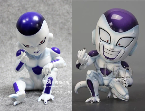 

Comic Anime Game Dragon Ball Z Statue Big Boss Frieza Freeza Final State Funny Ver. Figure Figurine Toys
