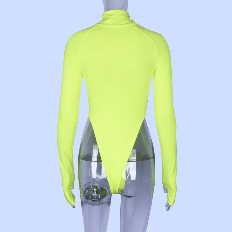 high neck long sleeve bodysuit women15