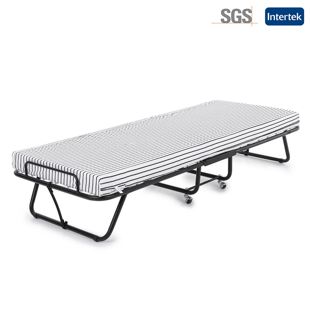 IKayaa US Stock Metal Folding Bed Frame Rollaway Single Guest Bed Cot With Mattress +SGS Intertek Test Ranza Bedroom Furniture|bed Frame|bedroom Furniturefolding Bed Frames - AliExpress - IKayaa US Stock Metal Folding Bed Frame Rollaway Single Guest Bed Cot With Mattress +SGS Intertek Test Ranza Bedroom Furniture|bed Frame|bedroom Furniturefolding Bed Frames - AliExpress