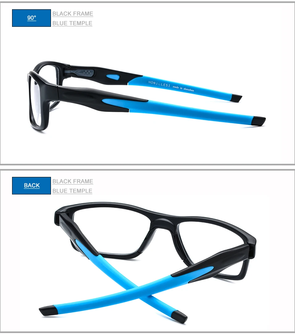 TR90 спортивные оптические очки, оправа для мужчин, высокое качество, квадратные очки, очки для баскетбола, близорукости, уличные очки по рецепту