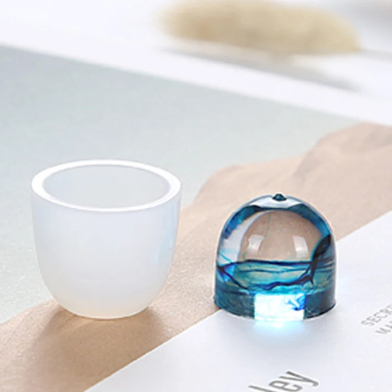 

Acorn Shape Silicone Mold DIY Crystal Epoxy Mould Practical Handcraft Pendant Jewelry Making Tool Ornaments Decorative Molds