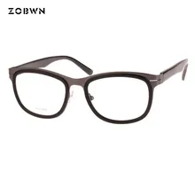 ZOBWN/женские очки в ретро-стиле; очки с прозрачными линзами для глаз; oculos de grau masculinos