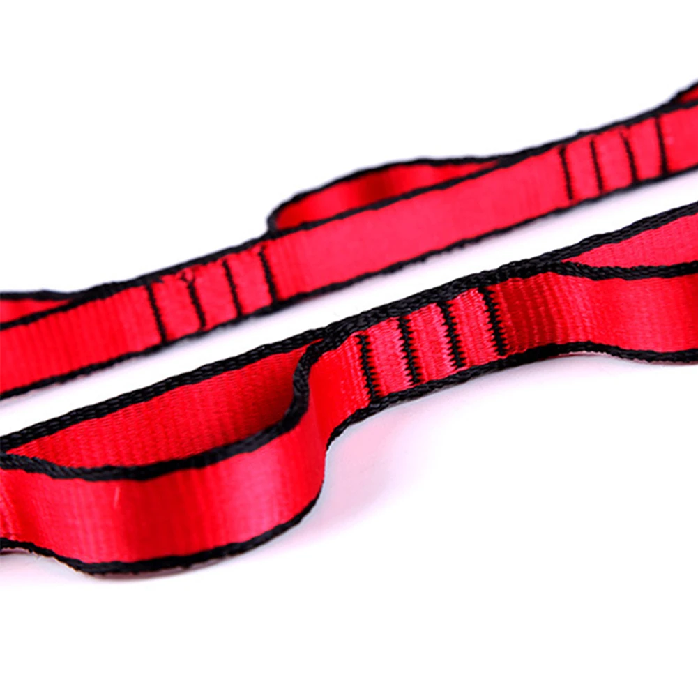 تسلق النايلون ديزي سلسلة حبل مع الحلقات أرجوحة اليوغا شنقا حزام تسلق الجبال Bandlet الرافعة 110 سنتيمتر تسلق اكسسوارات